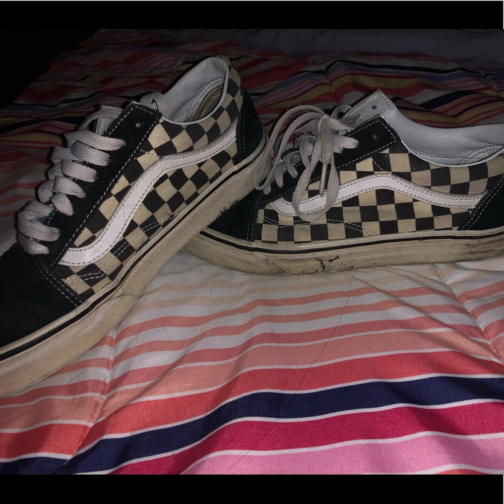 Checkered Vans